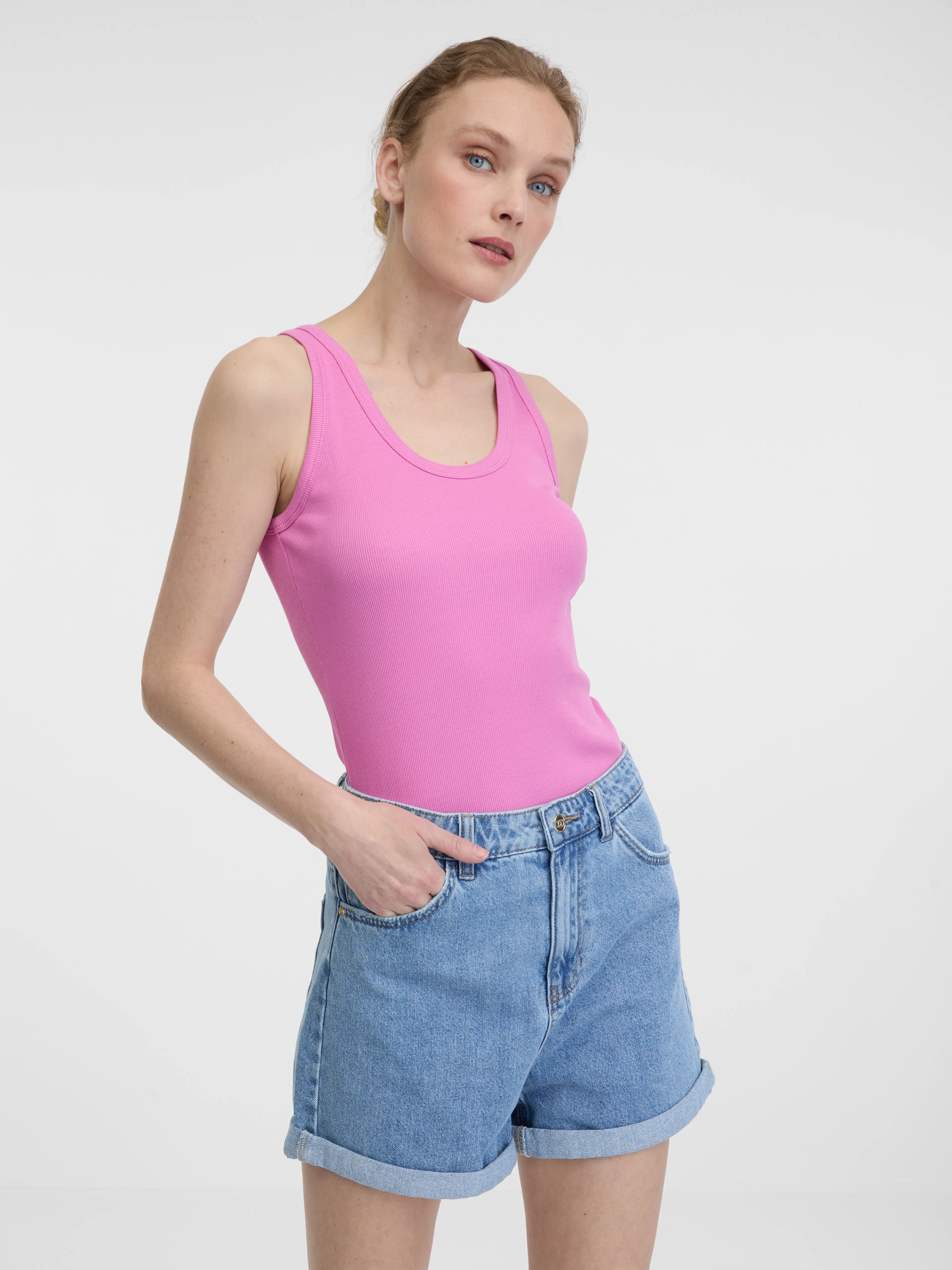 Rosa Damen-Tank-Top ORSAY