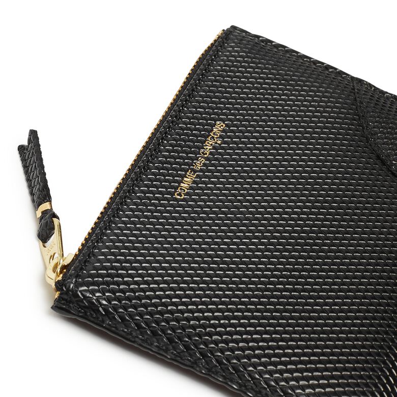 Comme des Garcons Wallet Luxury Leather Line black