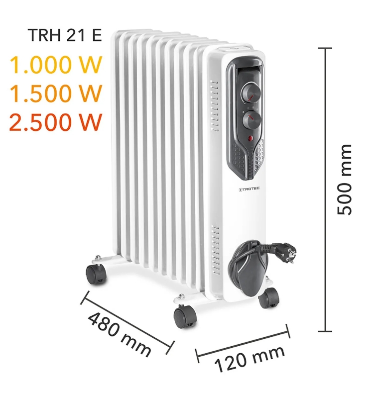 Radiator de ulei Trotec 1410000711 TRH 21 E