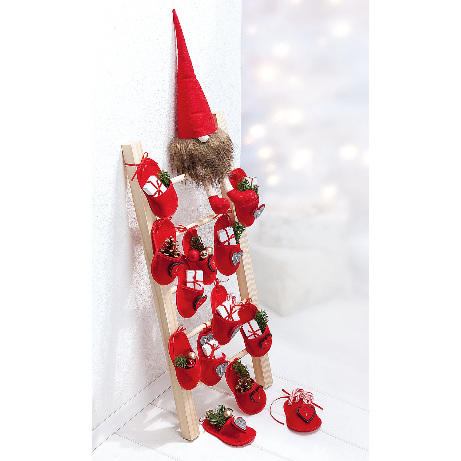 Adventskalender-Zahlen 