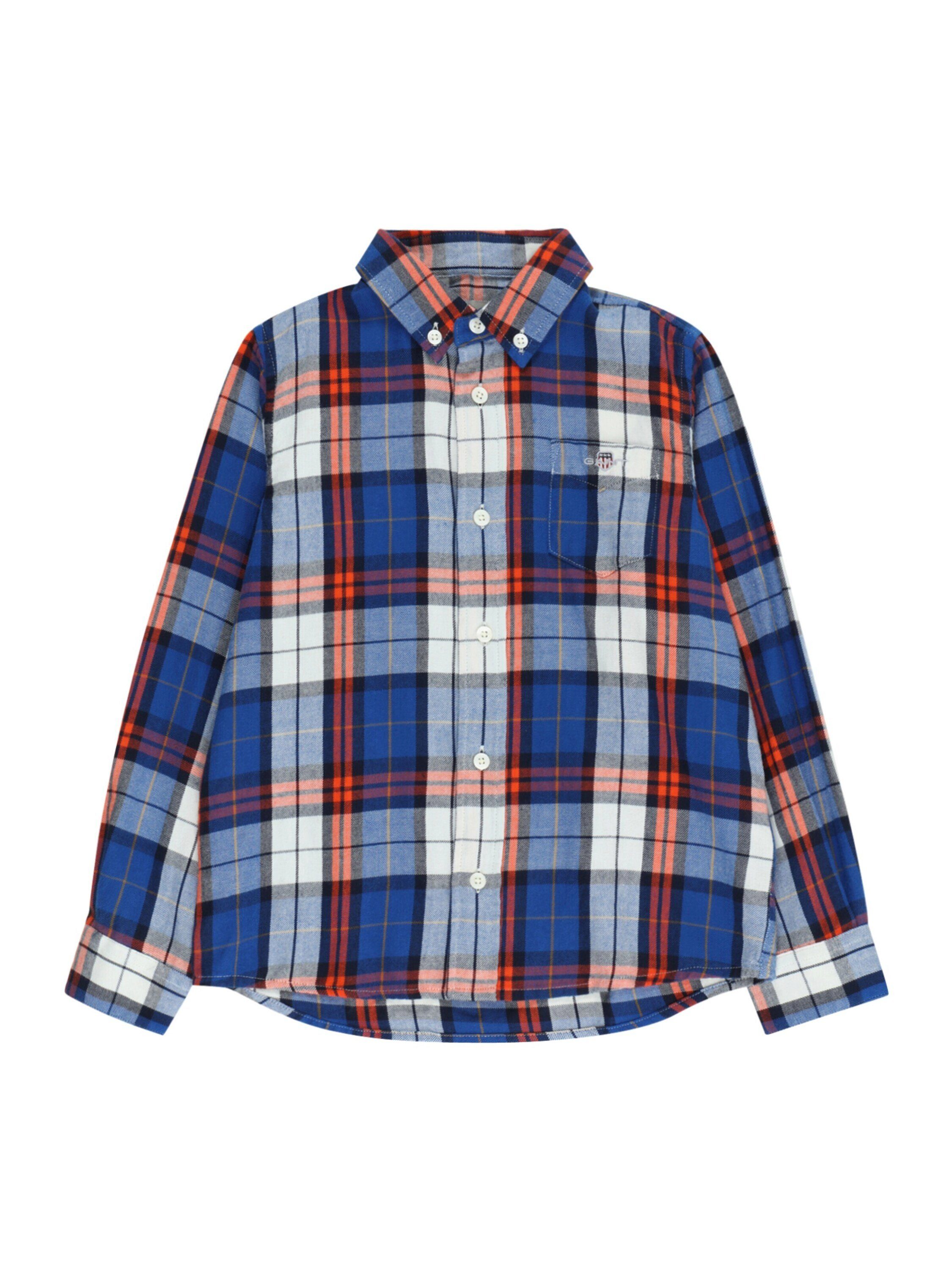 Gant Langarmbluse (1-tlg) Plain/ohne Details