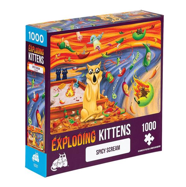 Exploding Kittens Puzzle: Spicy Scream (Erw.)