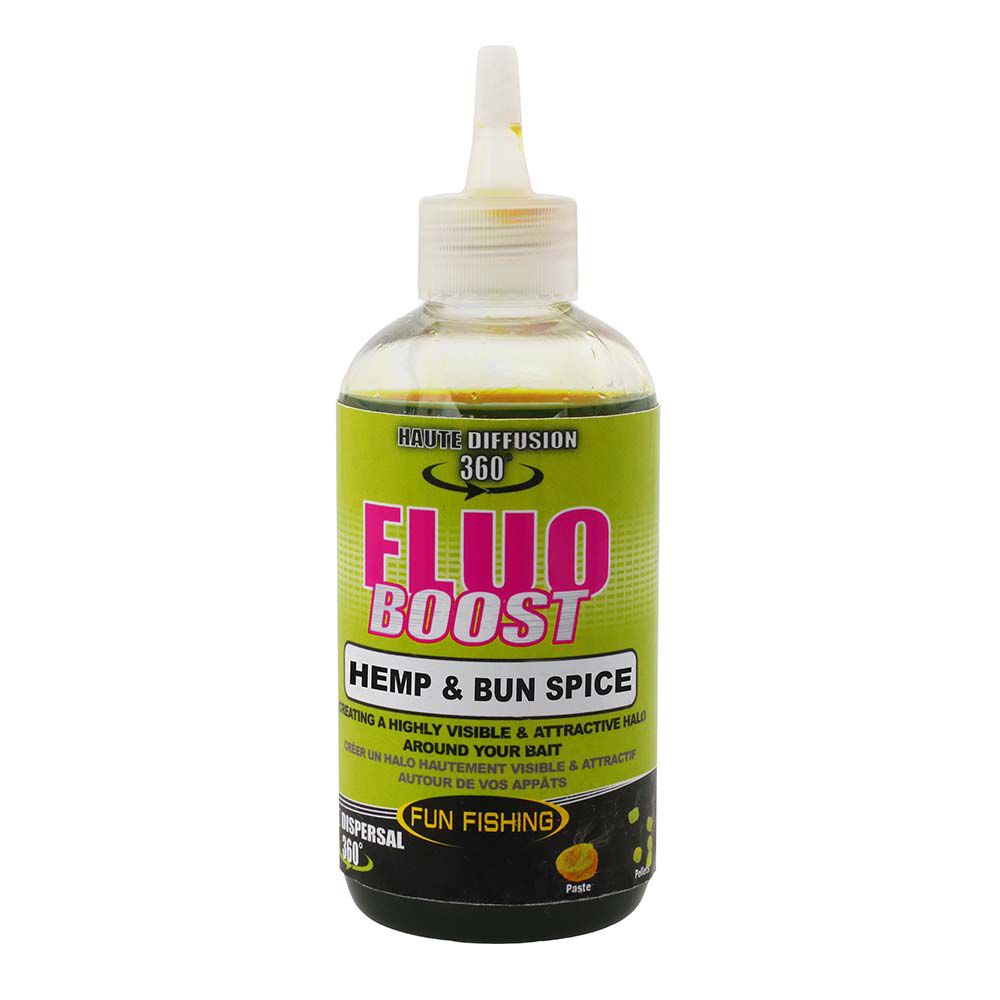 Fluo Boost Fun Fishing Hanfsamen und Lebkuchen