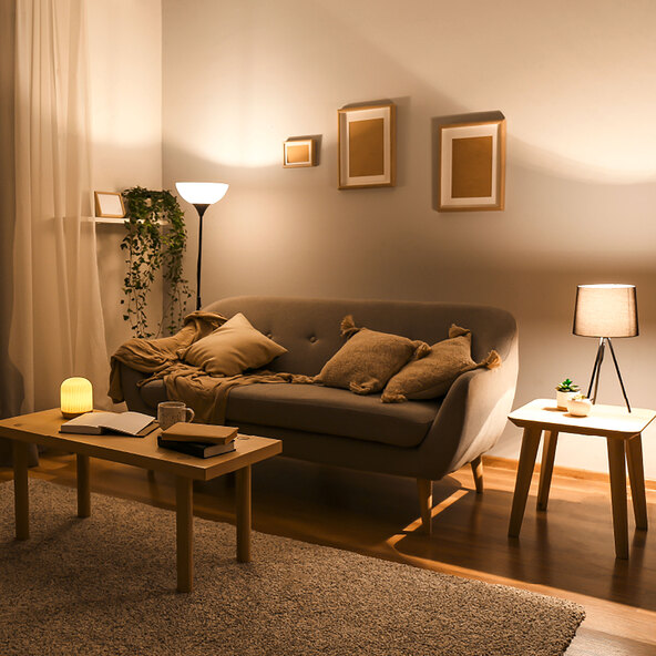 LED-Leuchtmittel E14 Gold Candle, 2er Set