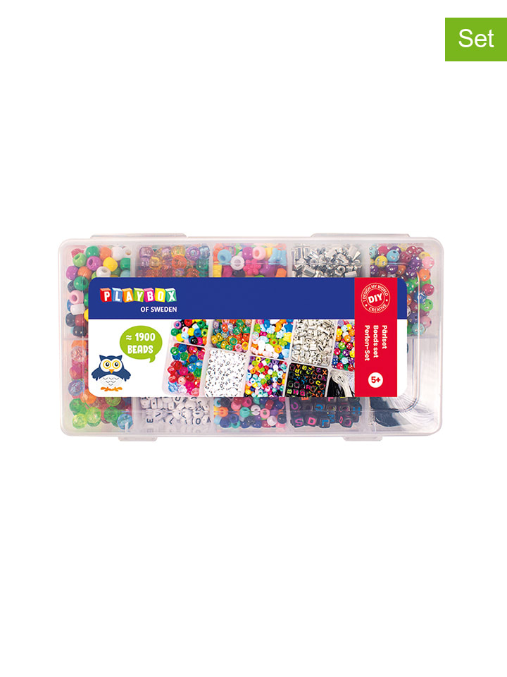 Playbox 1.900tlg. Perlenbox - ab 5 Jahren günstig kaufen onesize