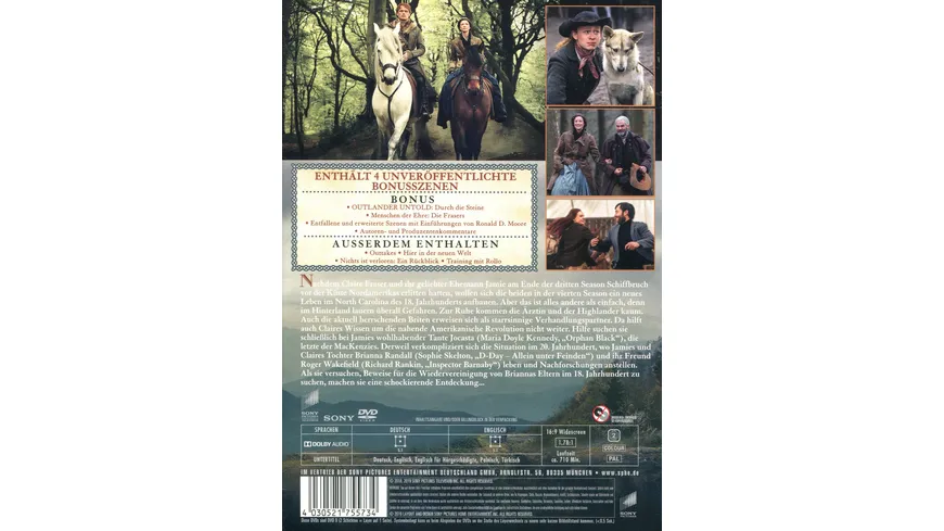 Outlander - Die komplette vierte Season  [5 DVDs]