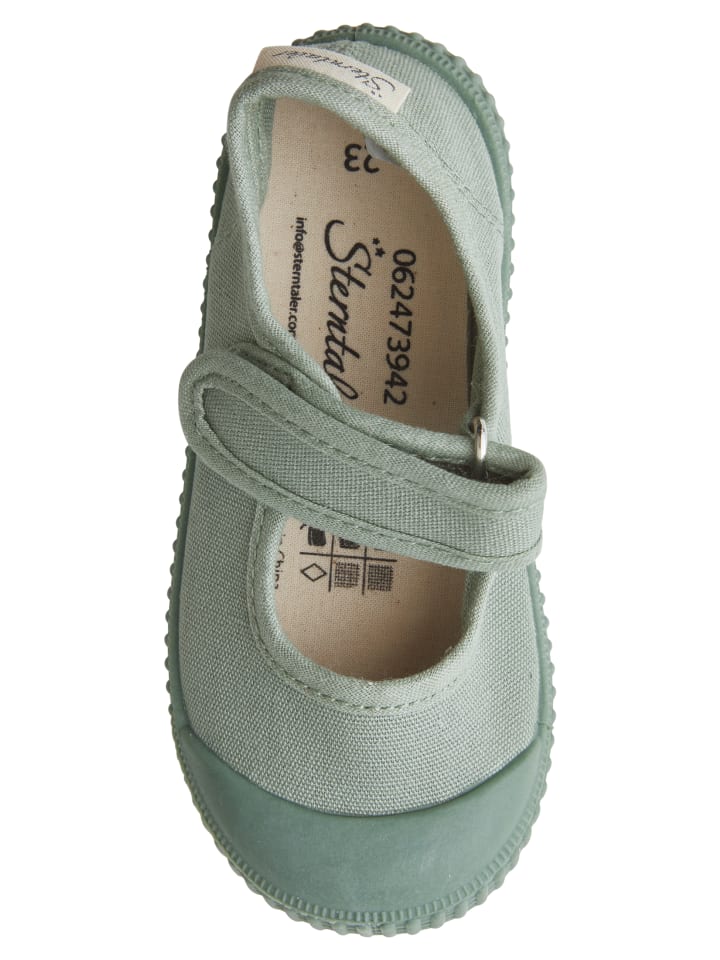 Sterntaler Halbschuh uni in grün günstig kaufen