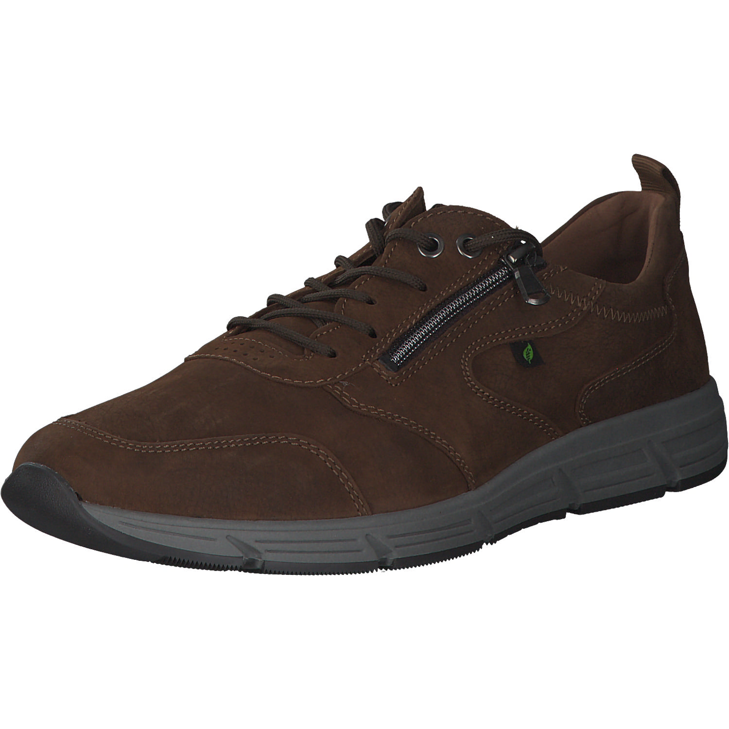 Waldläufer Haslo 323016, Halbschuhe, Herren, SIENNA LS aspha./grau