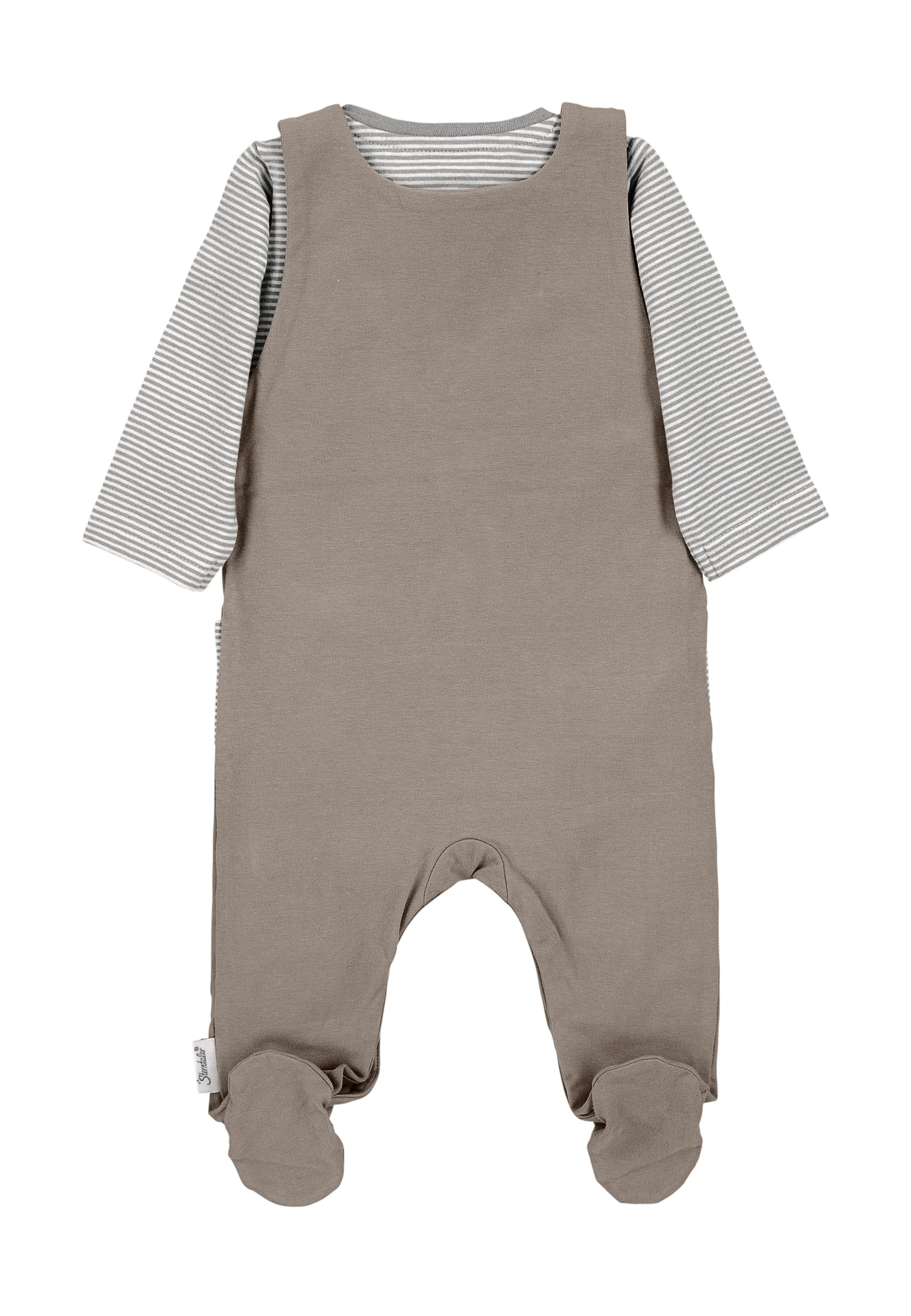 Baby Strampler aus Jersey, Motiv Elefant  Eddy