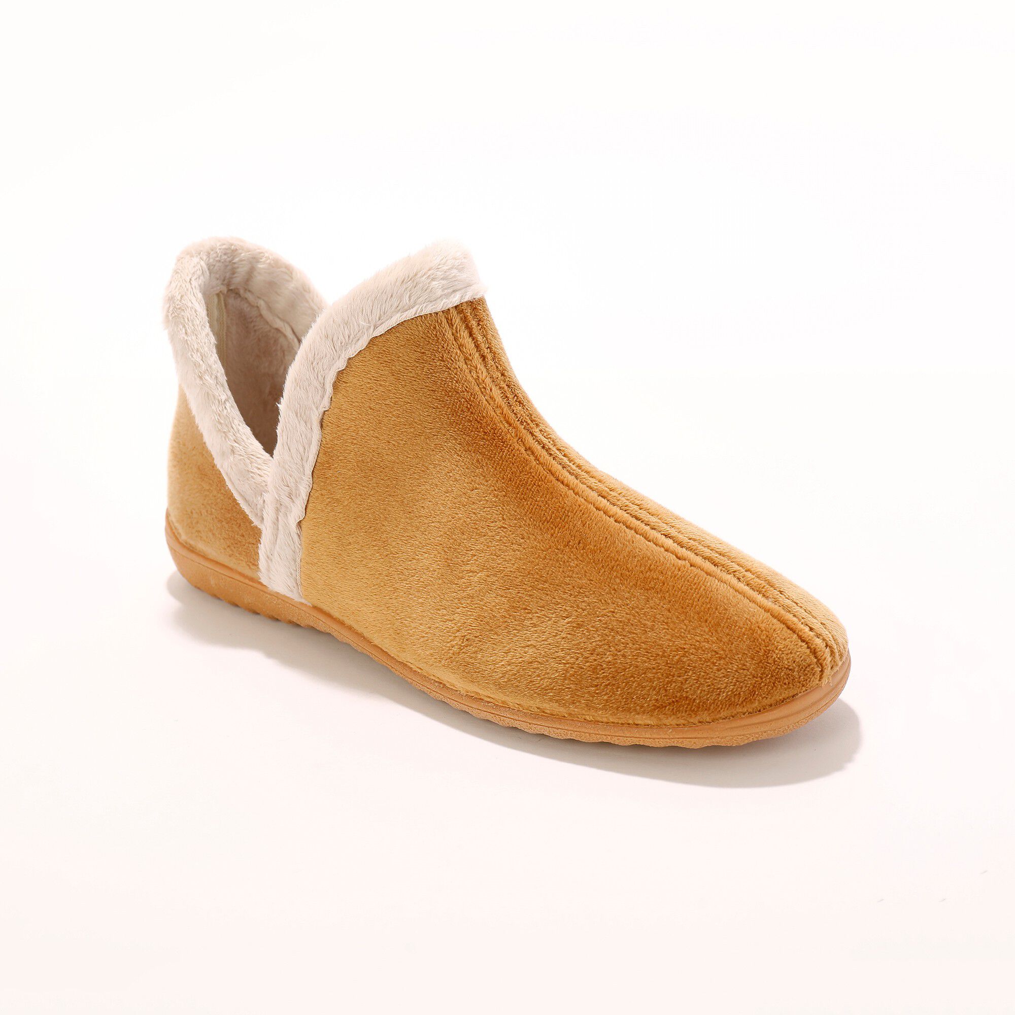 Chaussons bottillons en velours