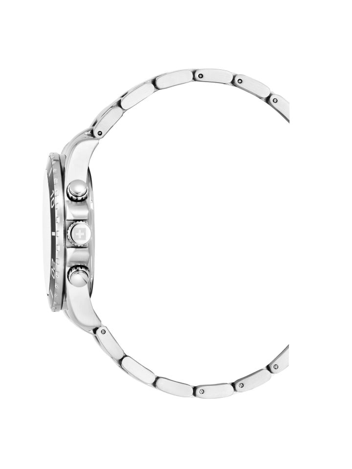 Swiss Military Quarzuhr 7029.9131SAM in Silber günstig kaufen onesize