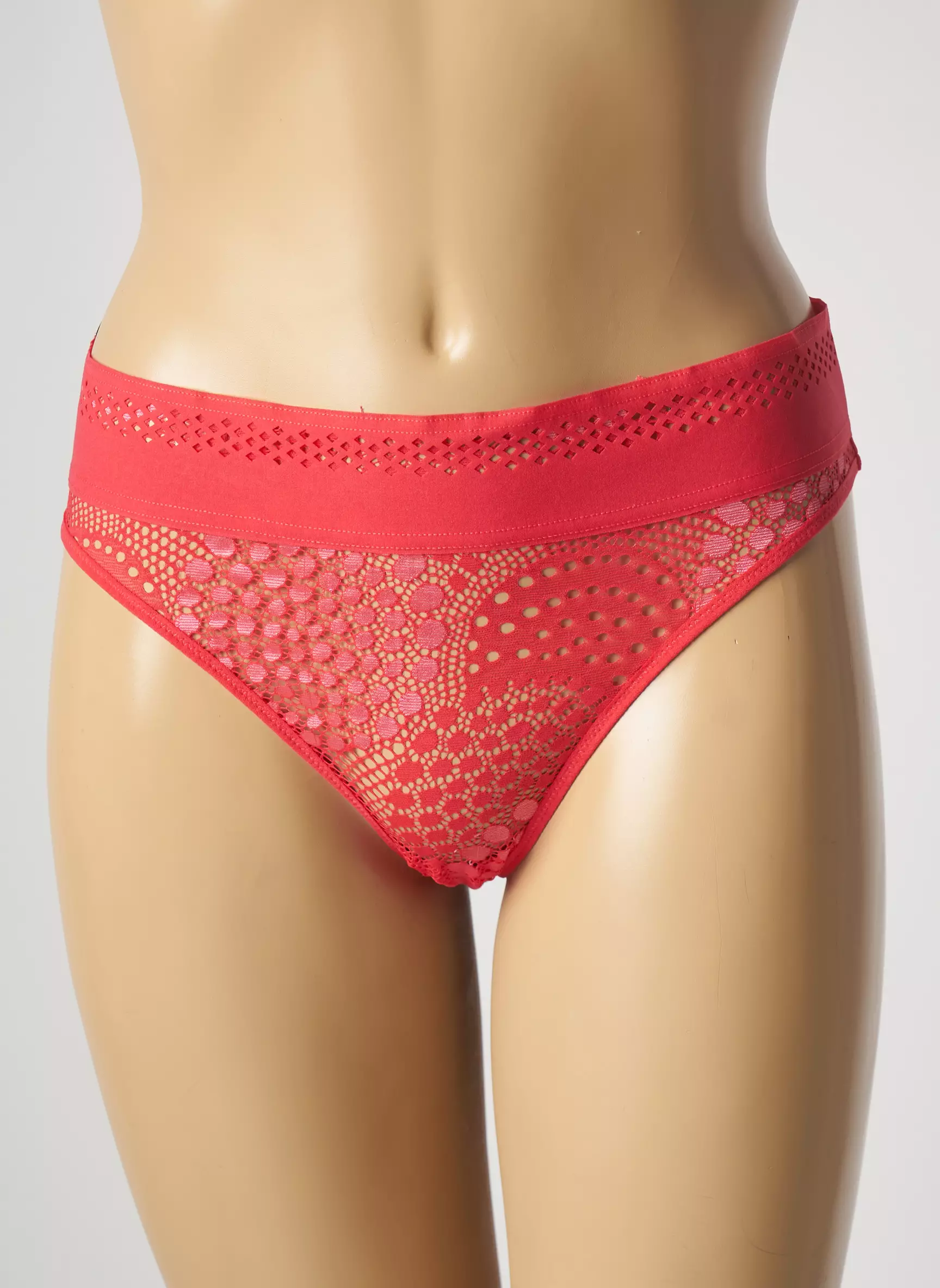 Implicite Tanga Femme couleur rouge