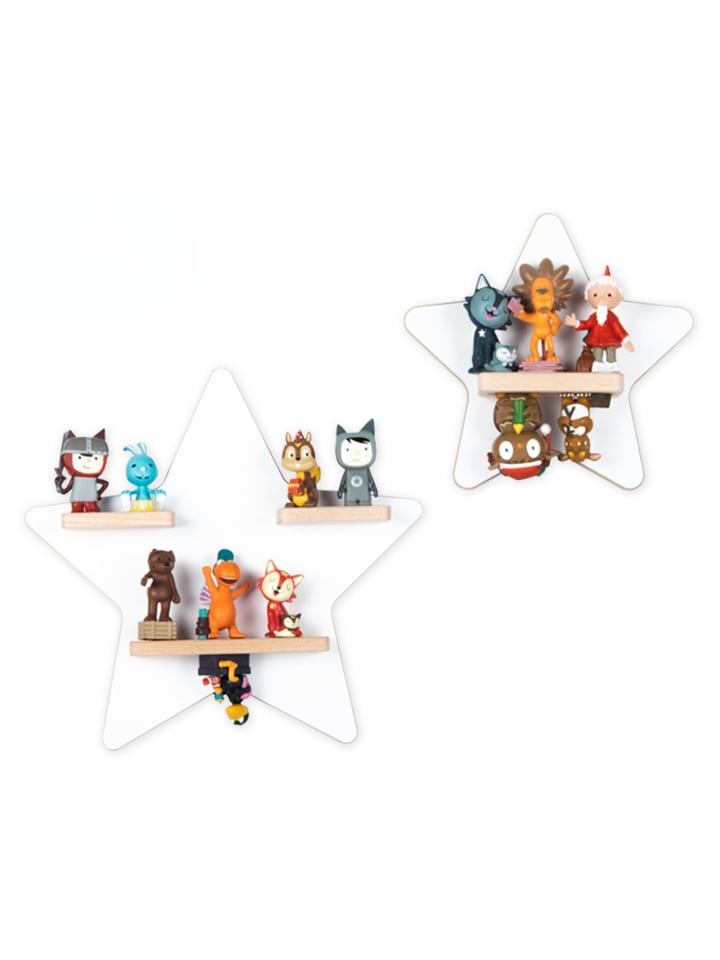 BOARTI Regal Holz Stern Kinder Toniebox Tonies Figuren in Weiß günstig kaufen onesize