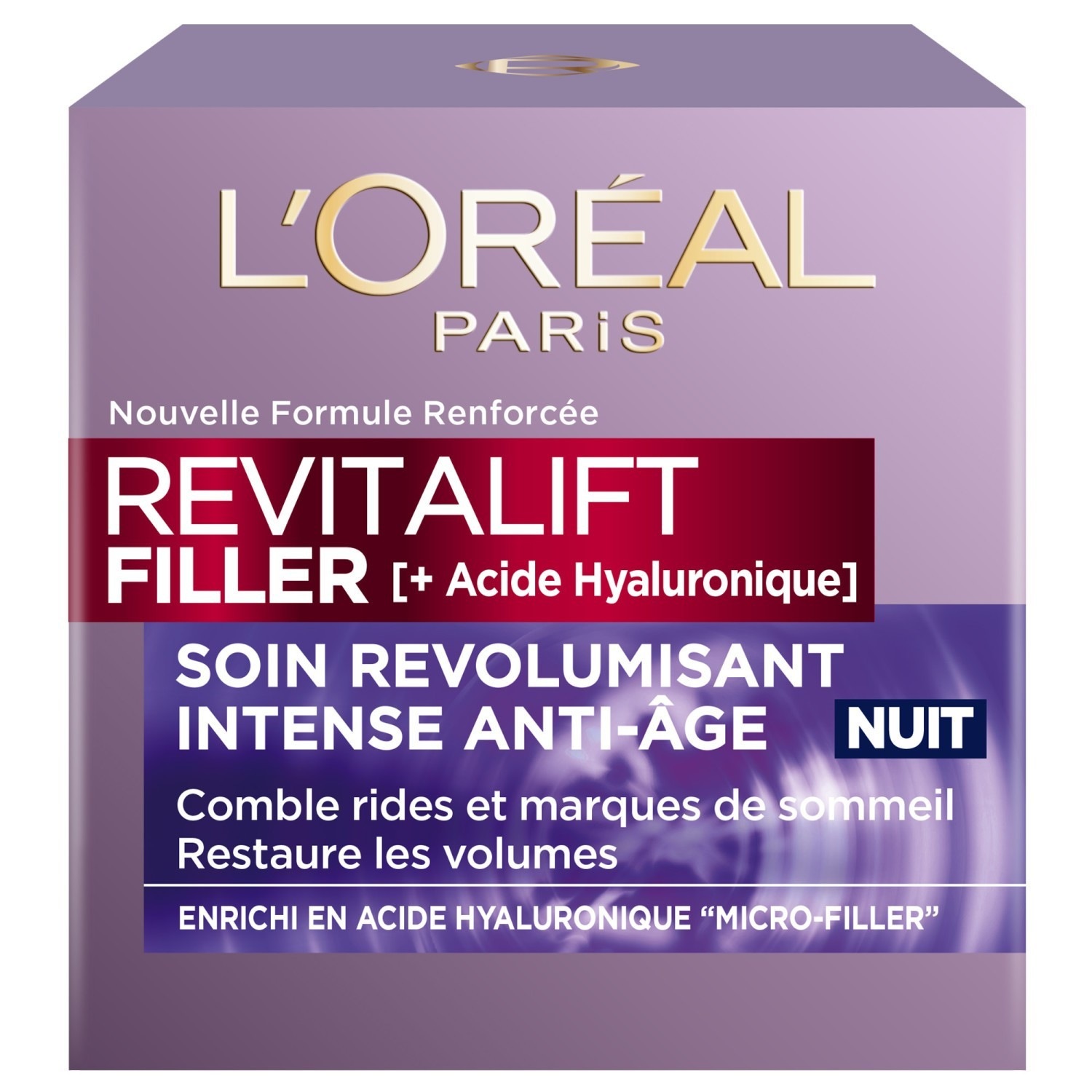 L'Oréal Paris Filler Anti-Falten Volumenauffüllende Nachtcreme