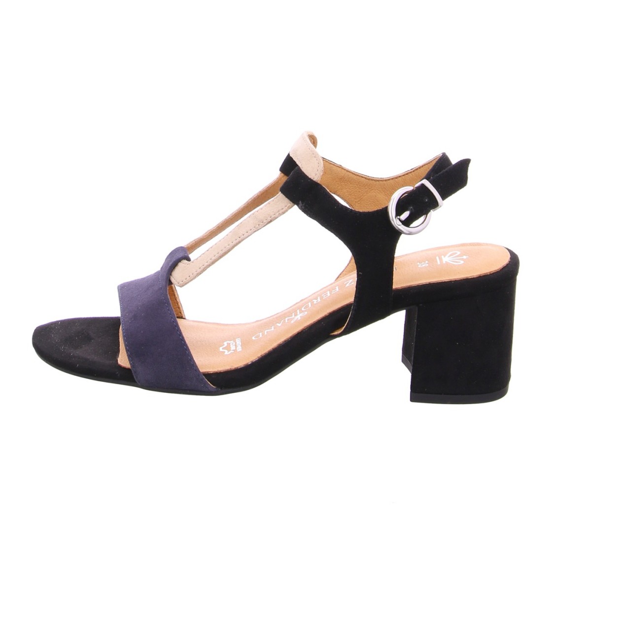 FRANZ FERDINAND Klassische Sandalen schwarz