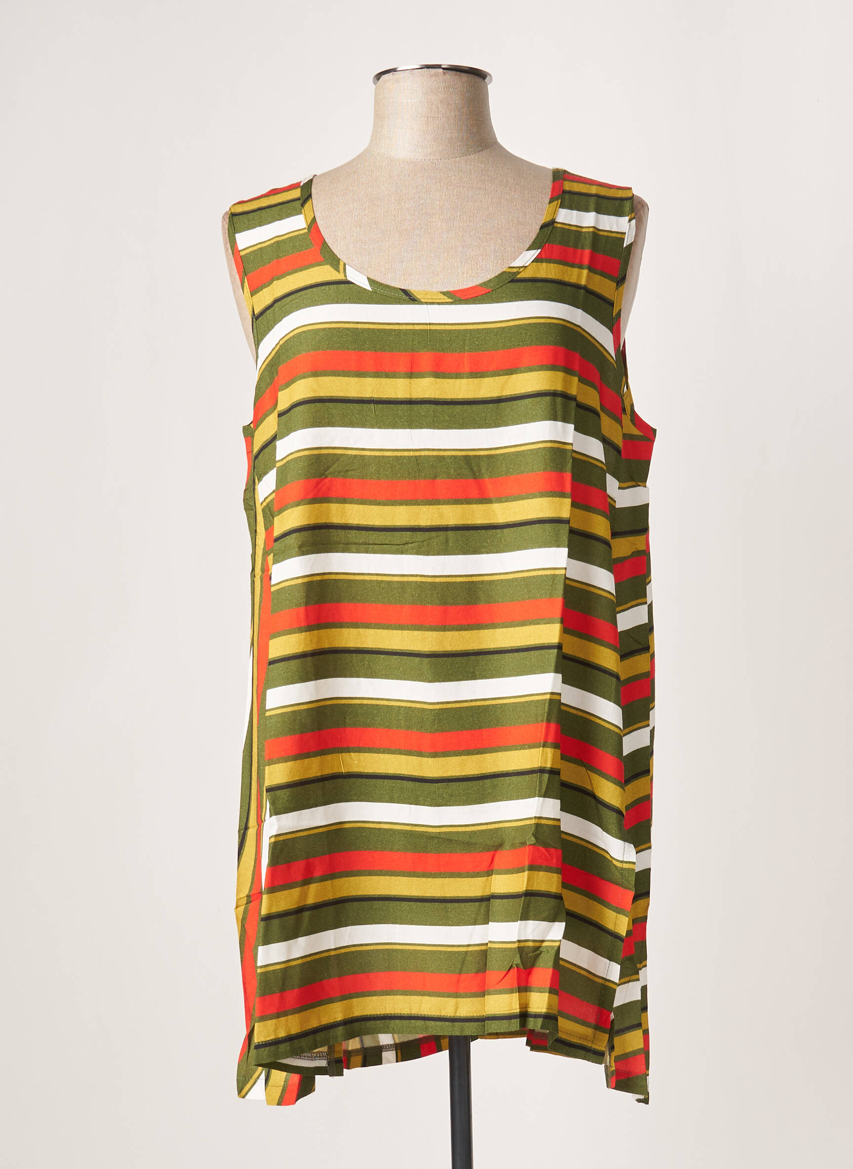 G Oze Tuniquesansmanche Femme couleur vert