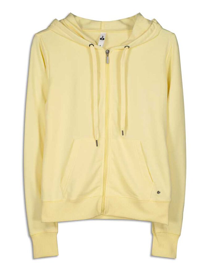 Sweatjacke - Kapuze mit Tunnelzug