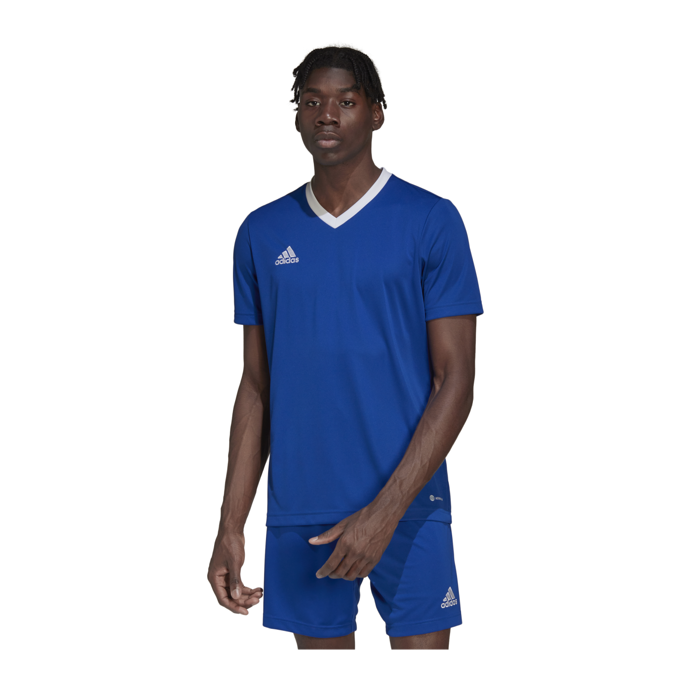 adidas Entrada 22 Trikot Blau Weiss