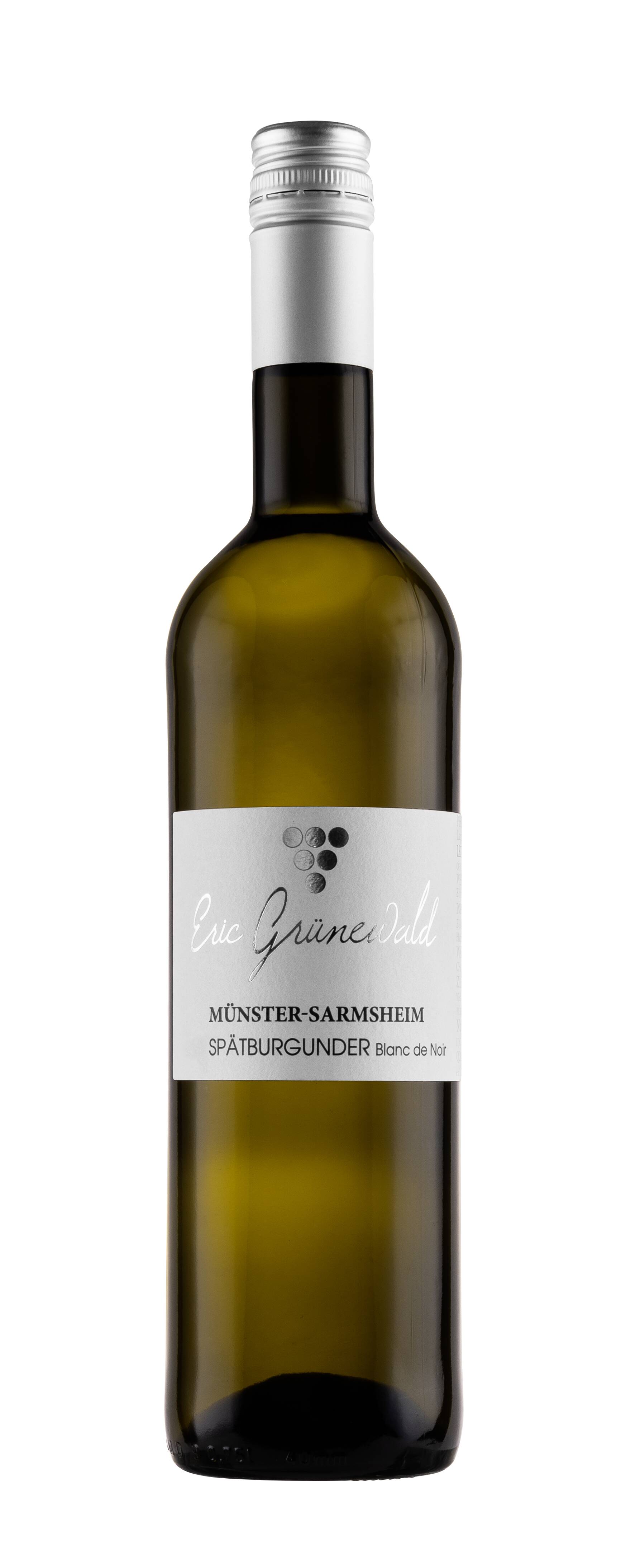 Weingut Eric Grünewald Ortswein Münster-Sarmsheimer Spätburgunder Blanc de Noir 2022