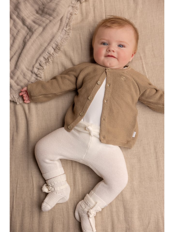 Noppies Strickjacke Naga in Taupe Melange günstig kaufen