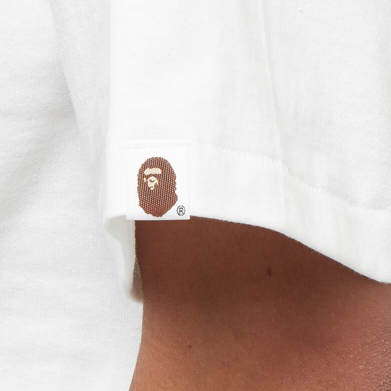 A Bathing Ape College Tee weiß