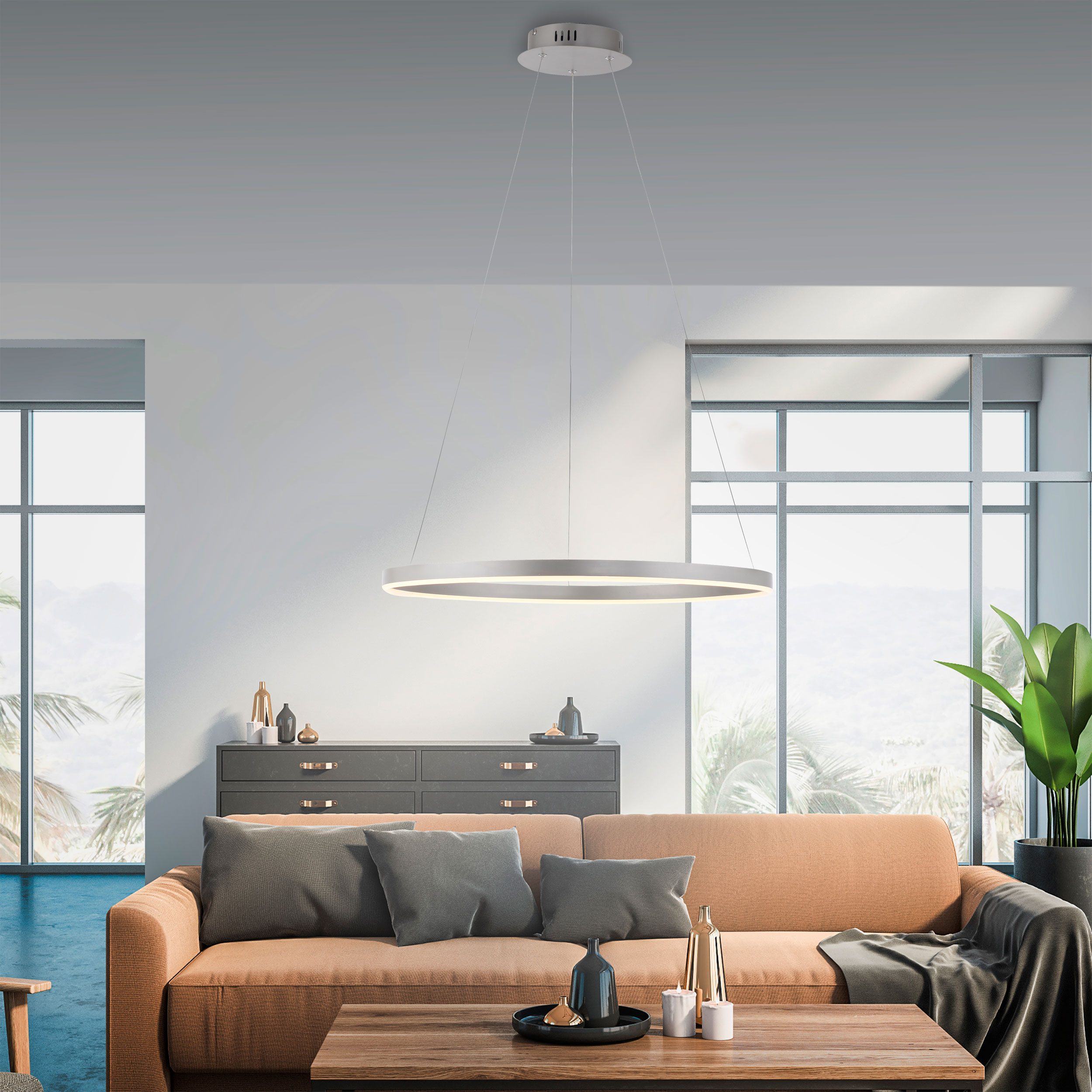 JUST LIGHT.LED-Pendelleuchte 1flg