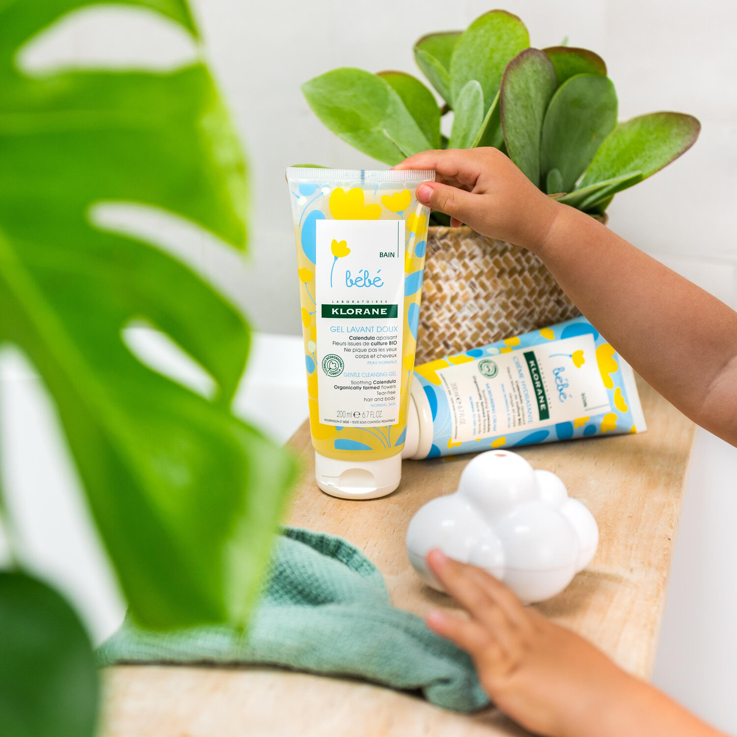 Klorane Crème Hydratante Bébé Au Calendula Apaisant - 200 ml