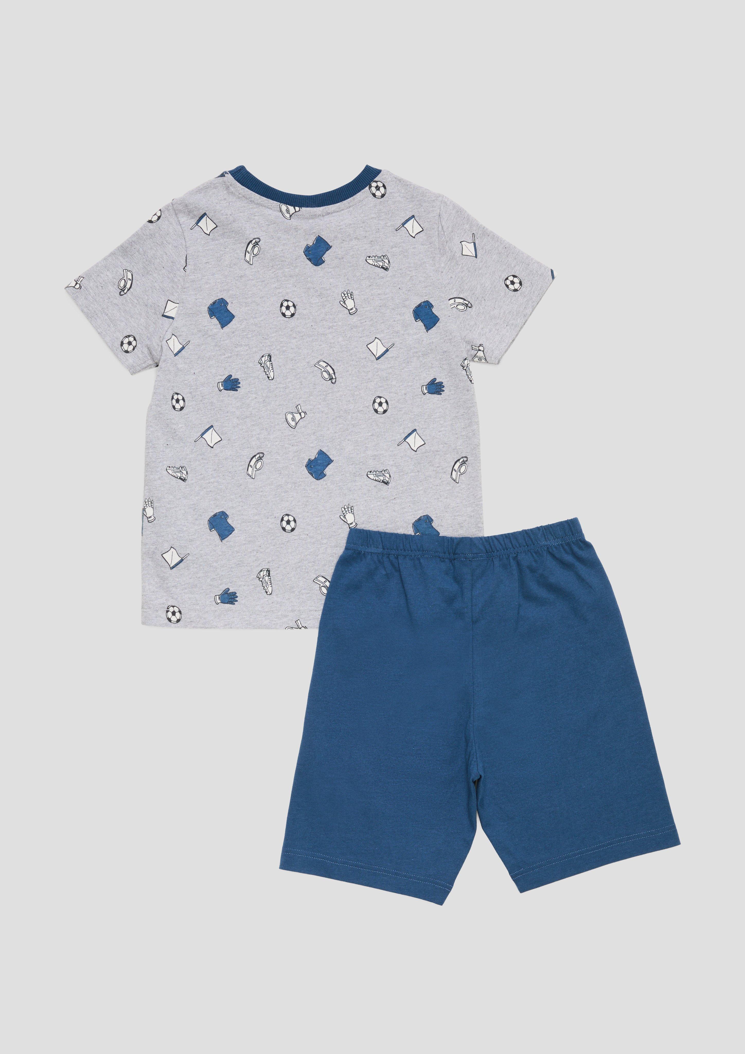 Kurzes Jerseypyjama-Set aus Baumwolle  6009041-1737