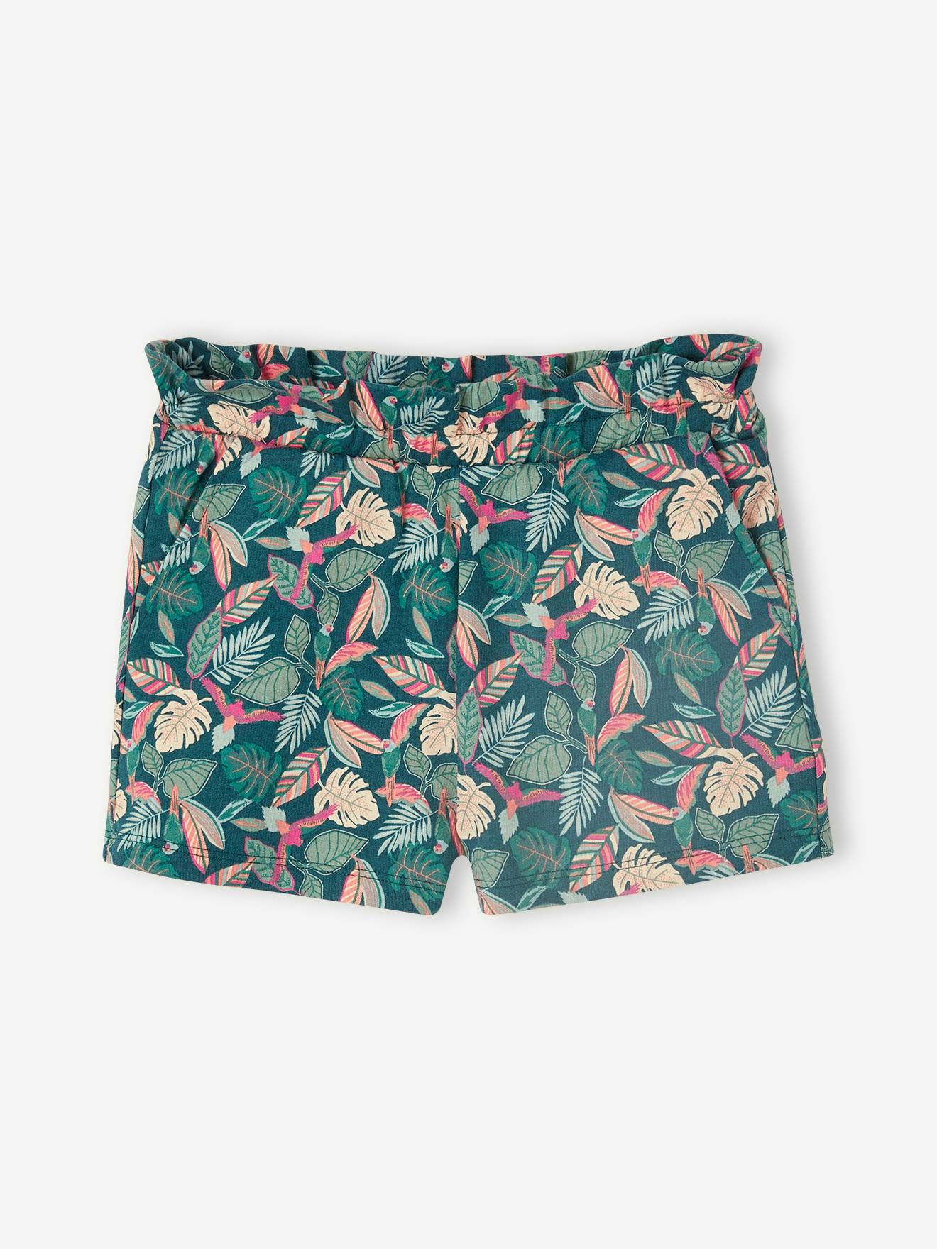 Vertbaudet 2er-Pack Mädchen Shorts - aprikose
