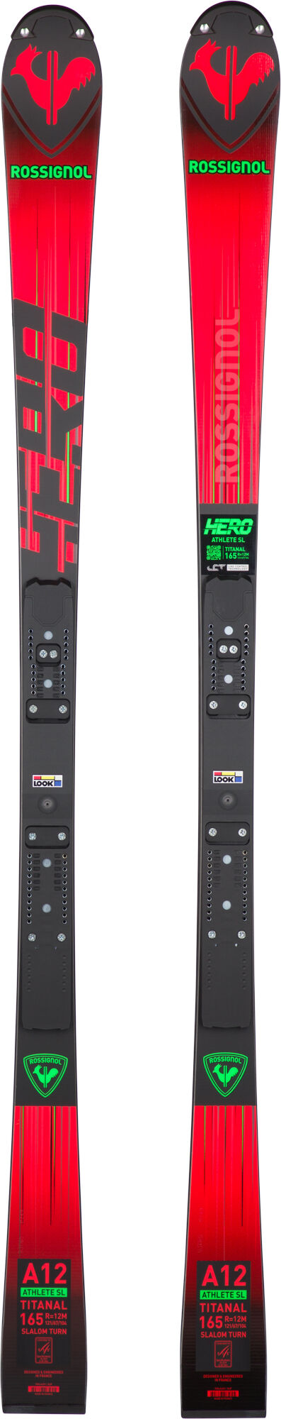 Skis racing unisexe HERO ATHLETE FIS SL FACTORY 165 R22