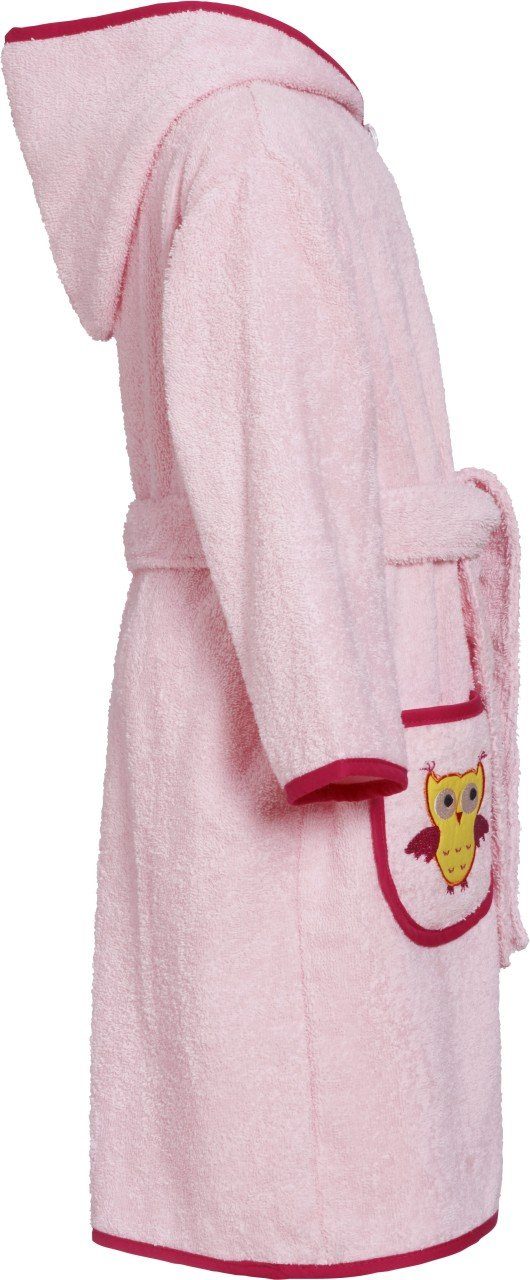 Playshoes Kinderbademantel Frottee-Bademantel Eule