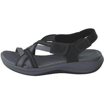 Clarks Mira Ivy Sandale in schwarz