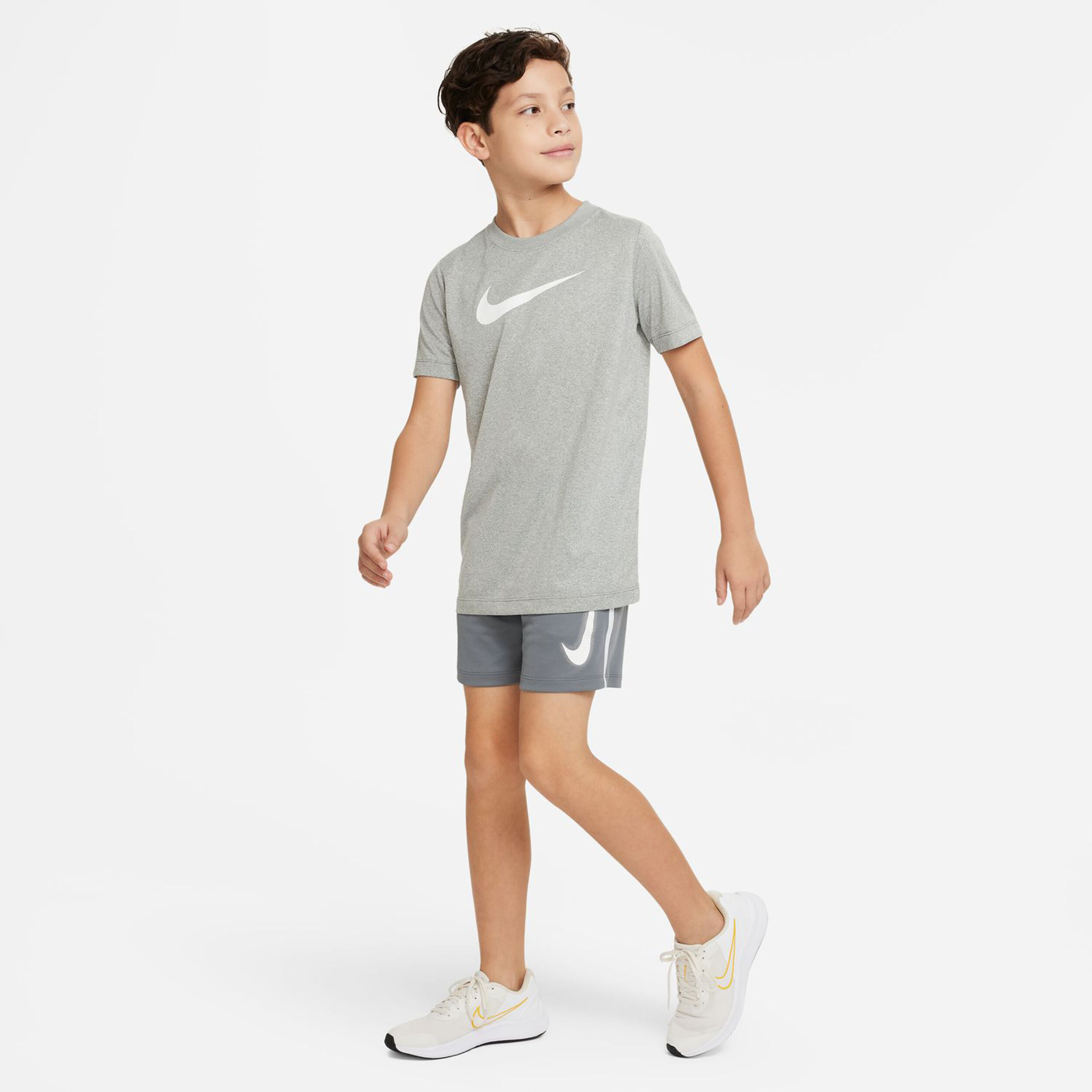 Dri-Fit Shorts Jungen - Grau