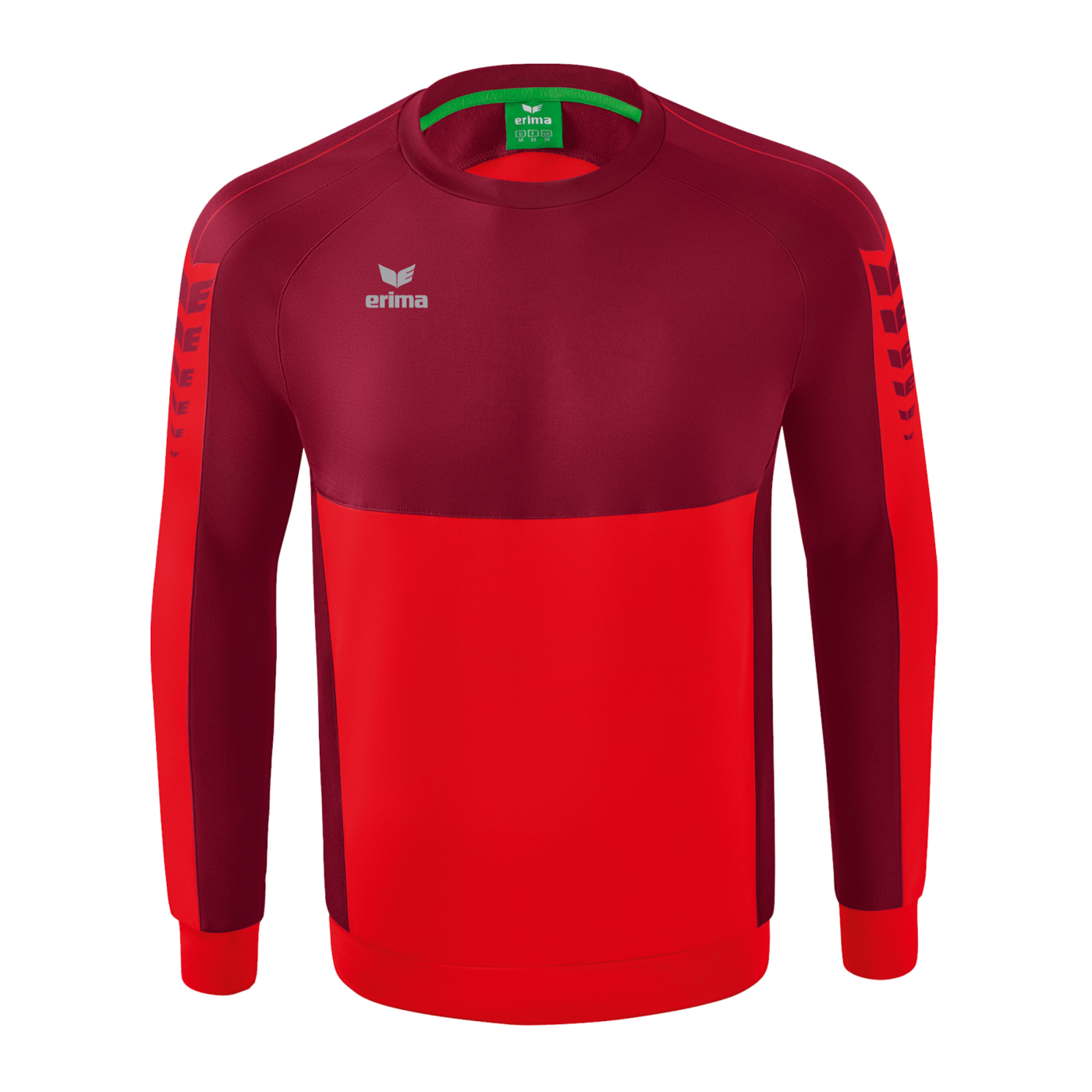 Erima Six Wings Sweatshirt Kids Rot Dunkelrot