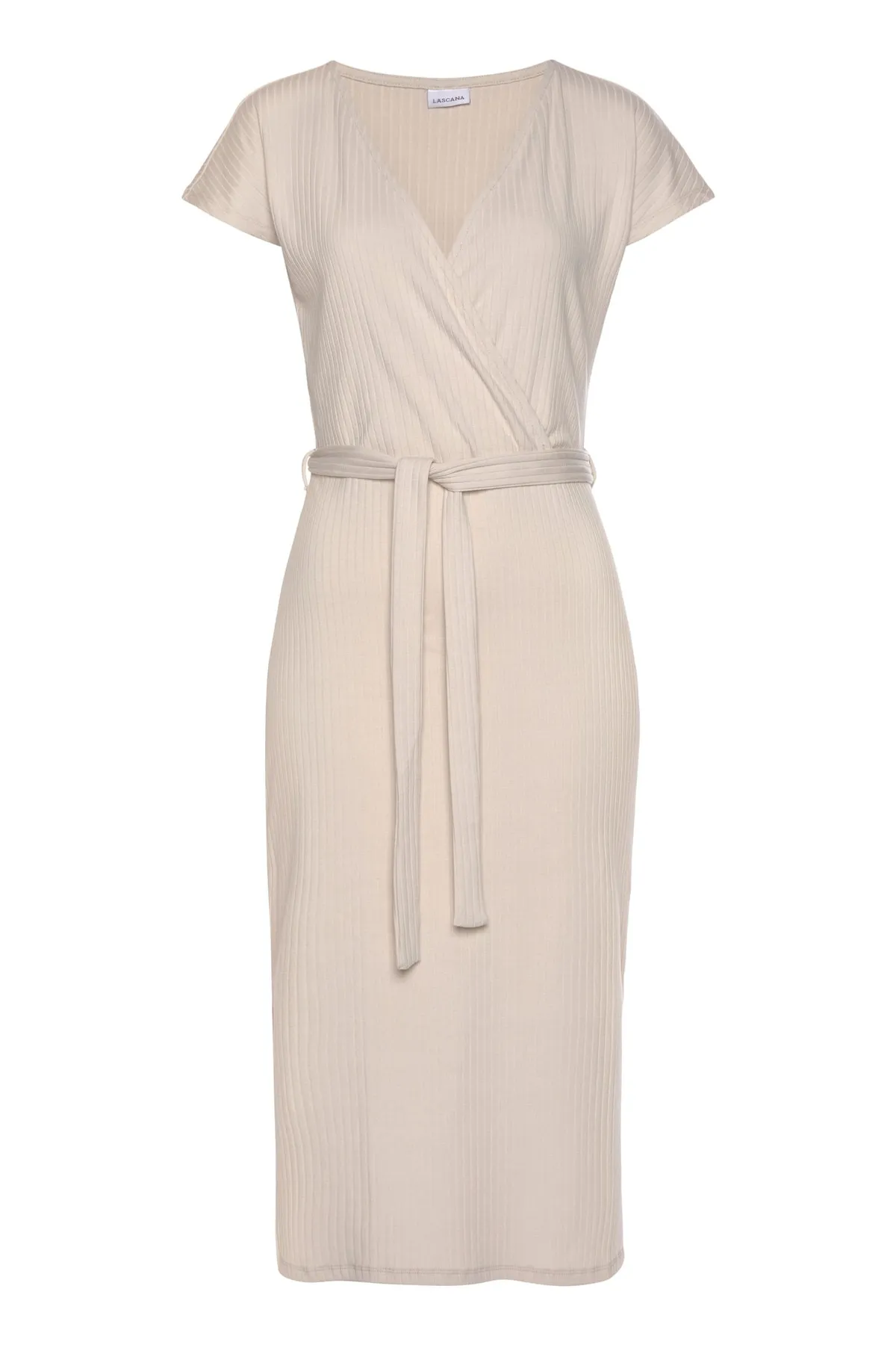 LASCANA  Kleid - Beige - Basic