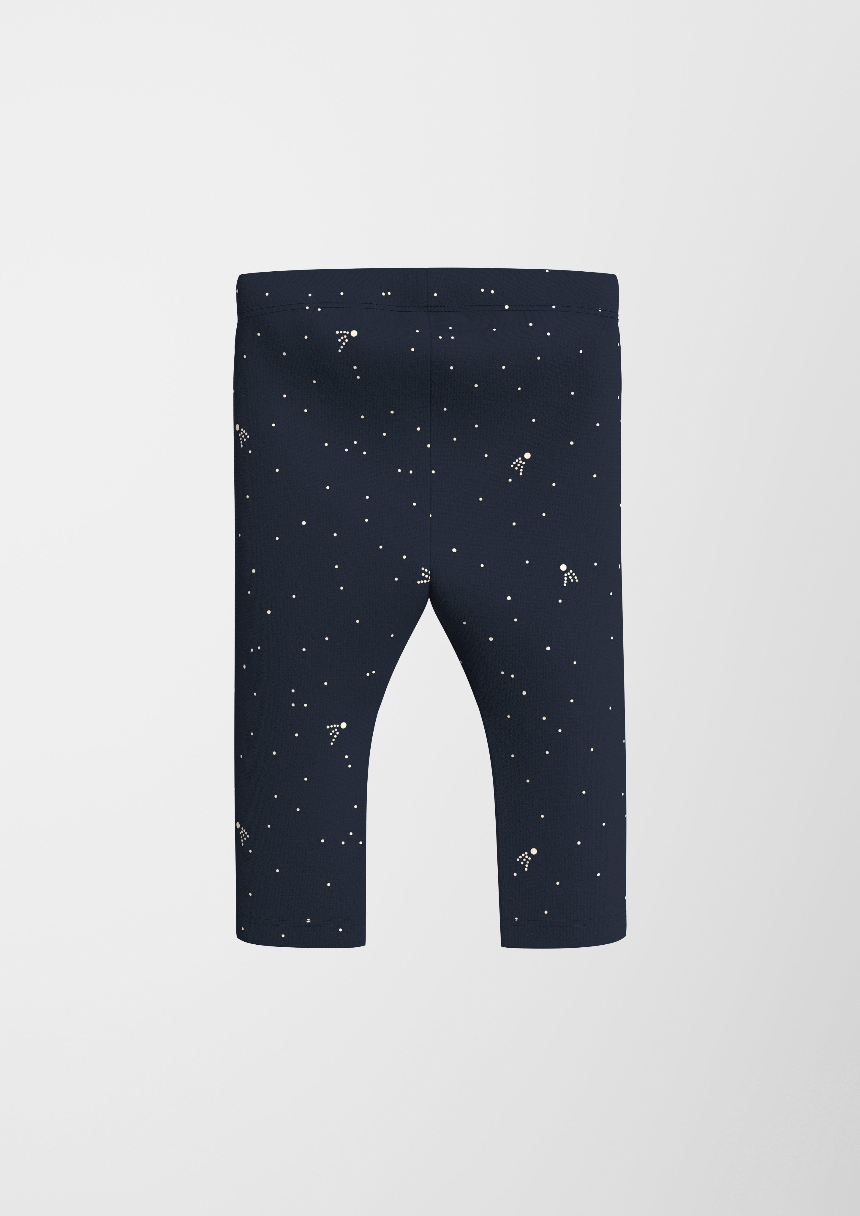 Thermofleece-Leggings mit Allover-Print  2137480-59A5