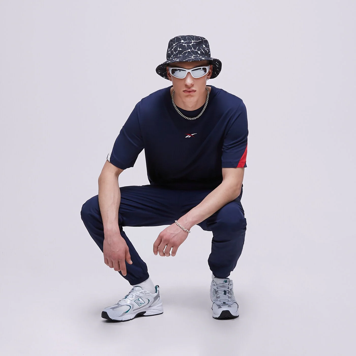 REEBOK T-SHIRT CL BV SS TEE Dunkelblau