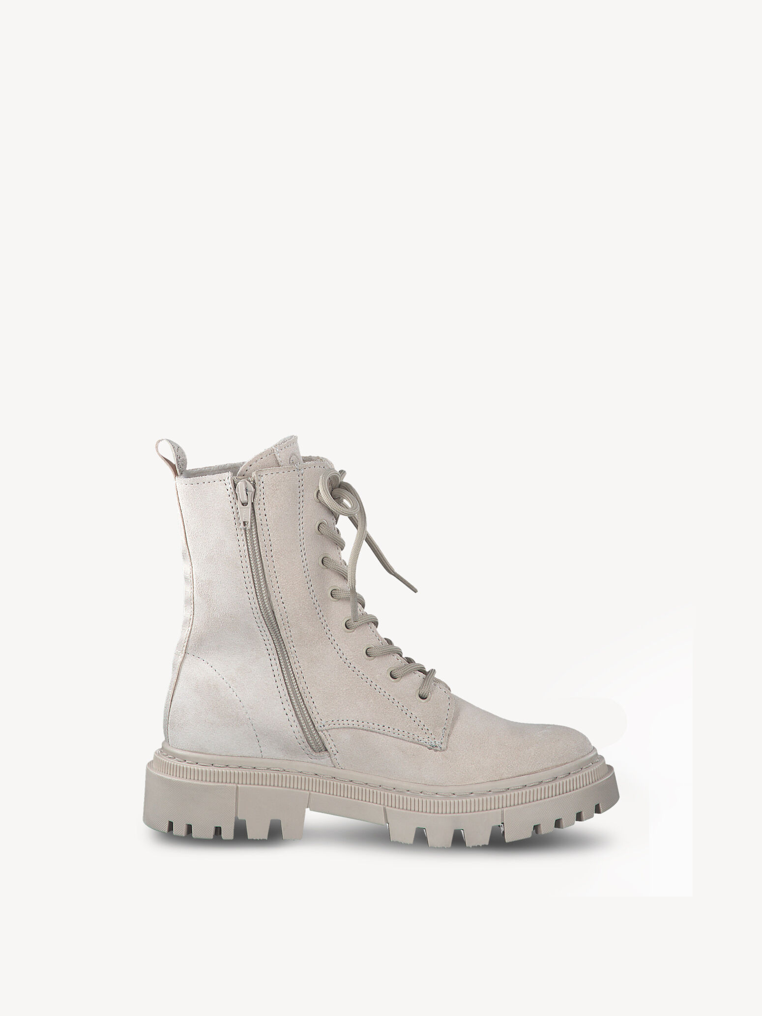 Bottine en cuir - marron