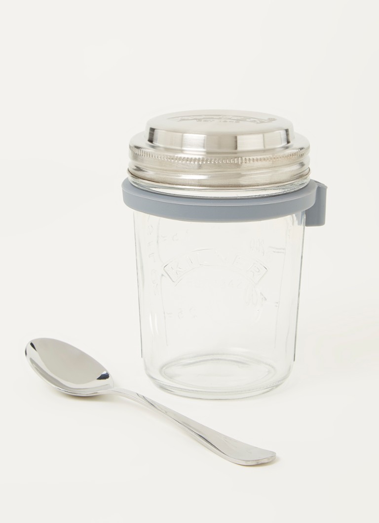 Kilner To Go Breakfast Mug with Spoon 35 cl