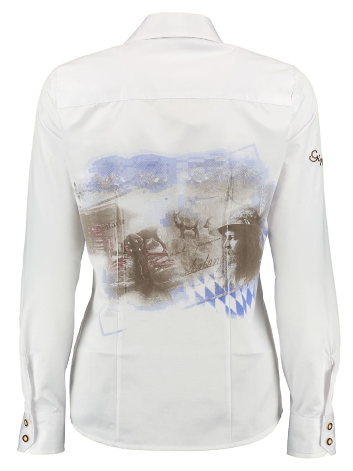 OS-Trachten Trachtenbluse Ferol in weiß günstig kaufen