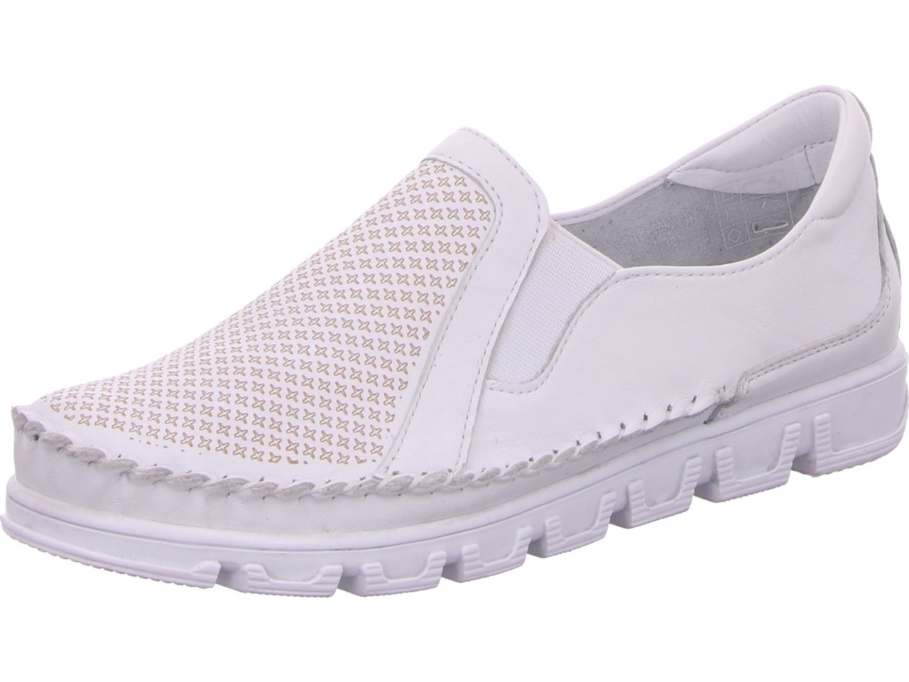 GEMINI Sportliche Slipper weiss