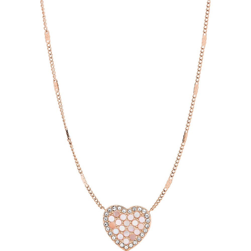 Fossil Chaînette Acier inoxydable collier