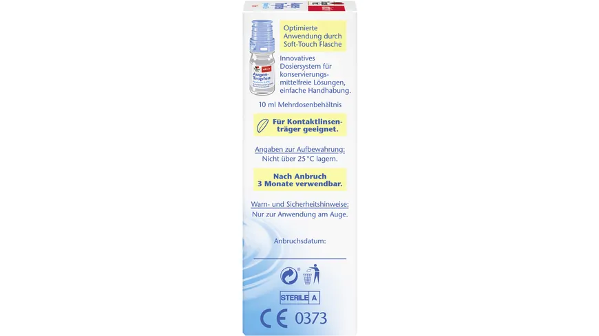 Doppelherz Augen-Tropfen Hyaluron 0,2% 10 ml