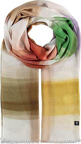 FRAAS Sustainability Edition - Schal mit großem Karo-Muster - Made in Italy