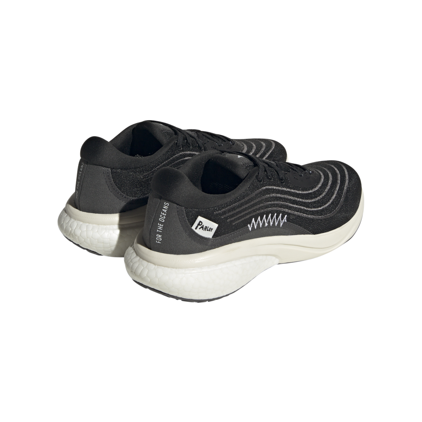 adidas Supernova 2 X Parley Damen Schwarz Grau Laufschuh