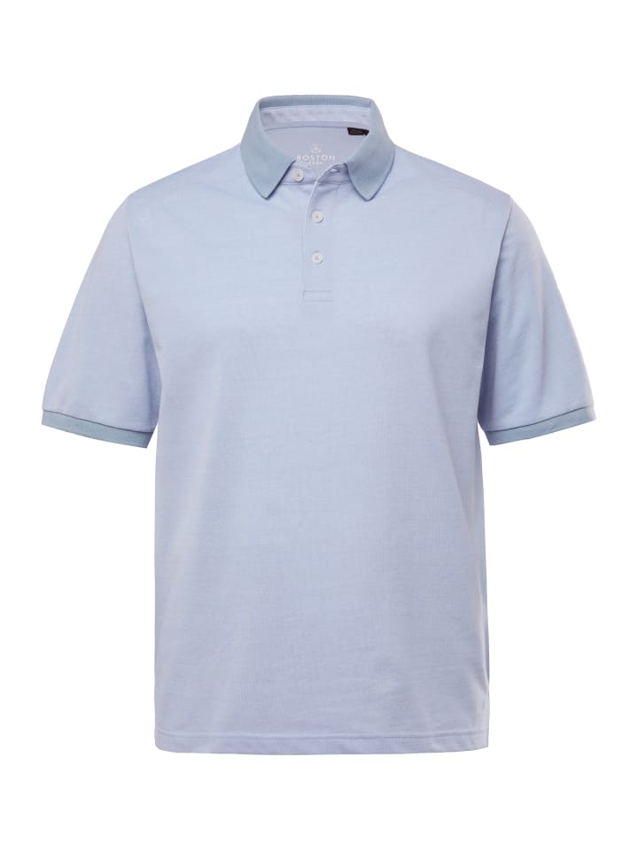 Boston Park Poloshirt in taubenblau günstig kaufen