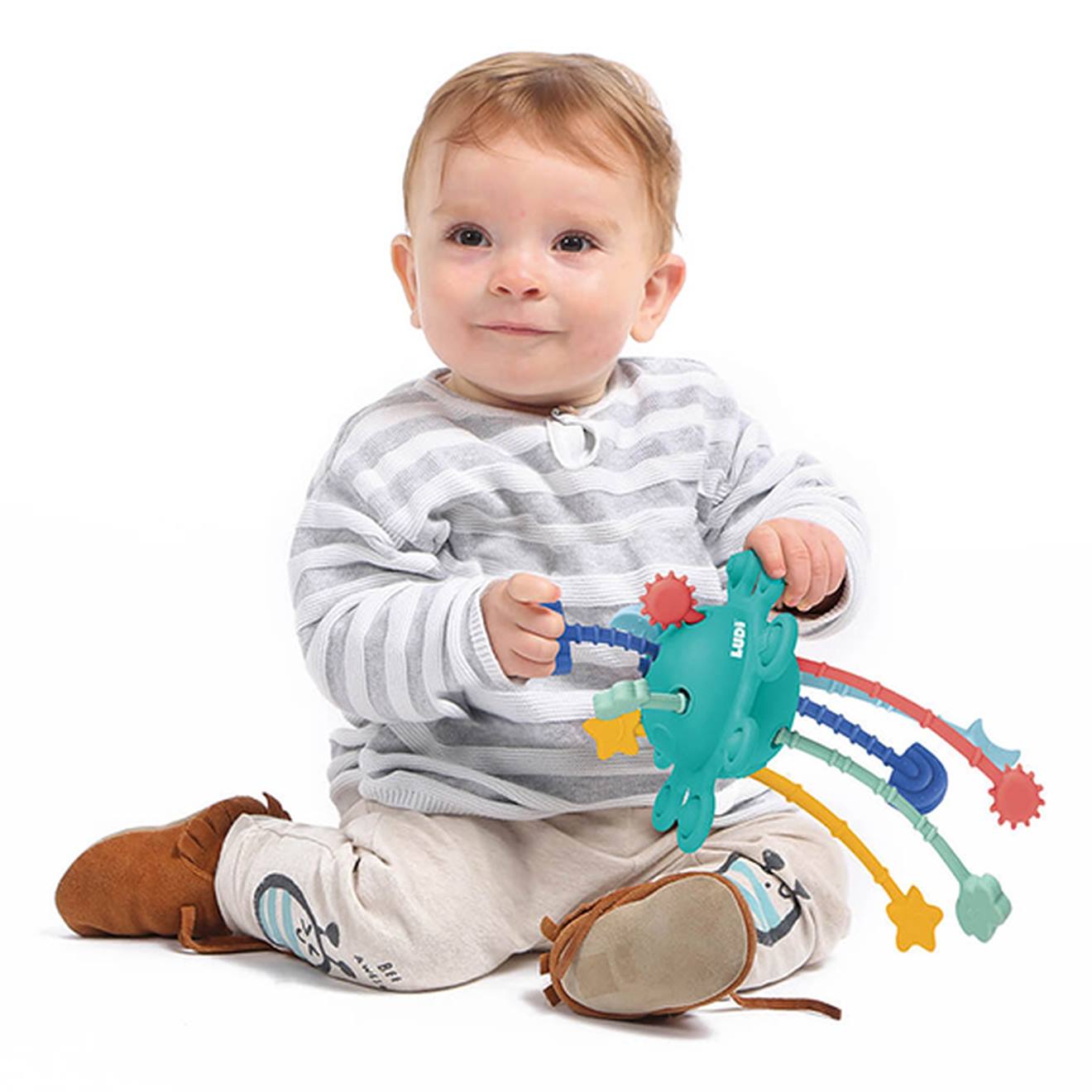 Ludi Baby Greifspielzeug Zippy LUDI - blau