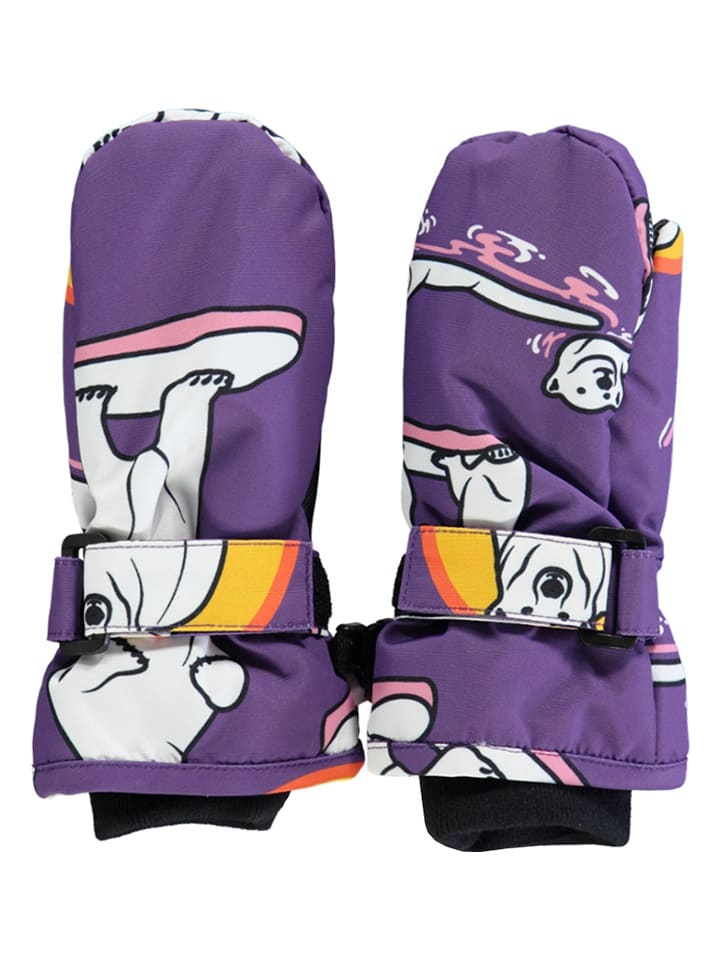 Småfolk Schneehandschuhe in Lila günstig kaufen