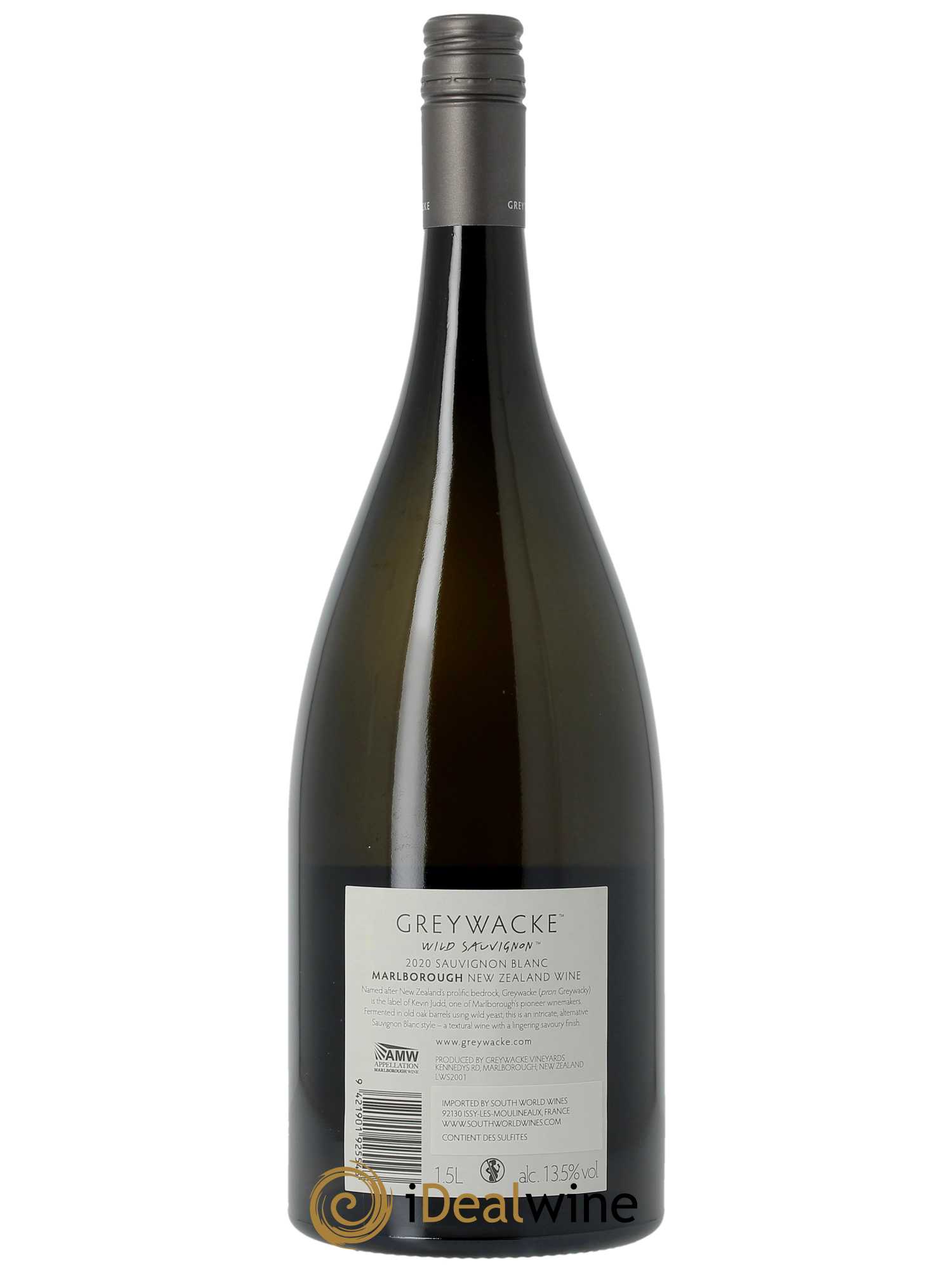 Marlborough Greywacke Wild Sauvignon  2020 - Lot de 1 Magnum