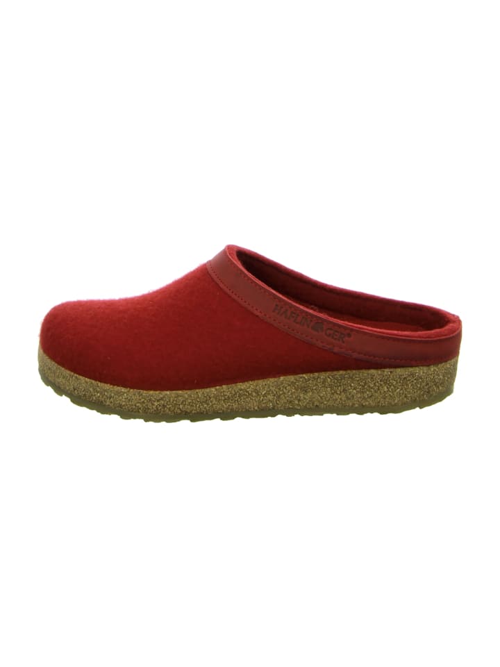 HAFLINGER Hausschuhe in Rot günstig kaufen
